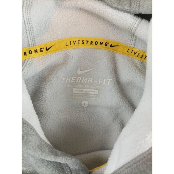 Nike Livestrong Womens Hoodie Sweatshirt Size L Therma-Fit - Picture 4 of 10